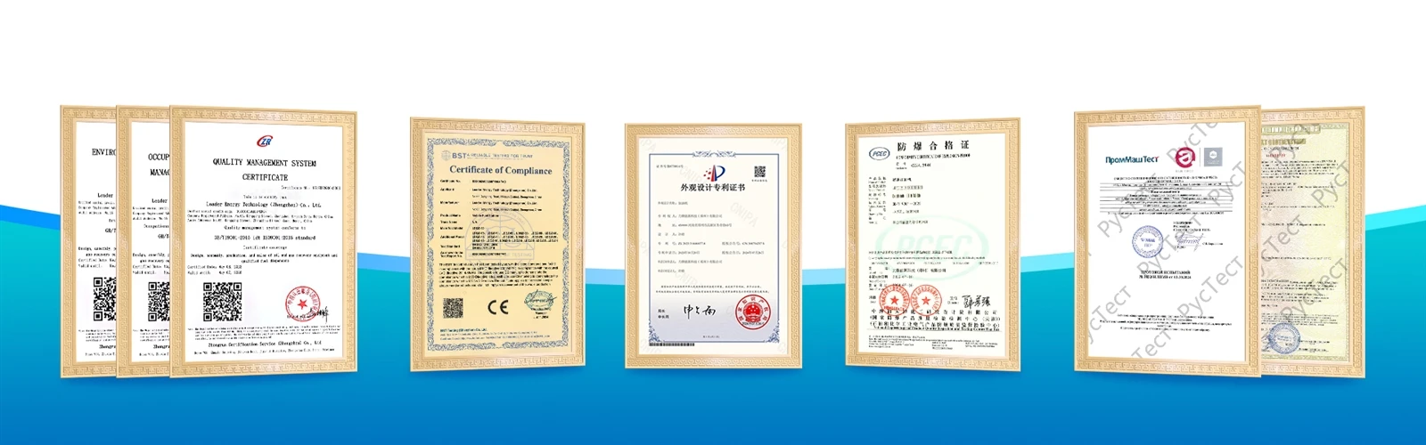 Leader Energy Certificate Leader Energy Certificate